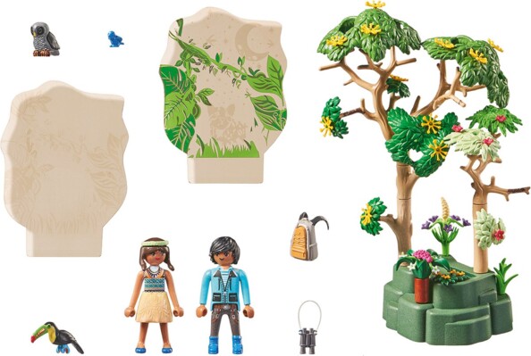 Playmobil 71009 tropisch woud met nachtlampje