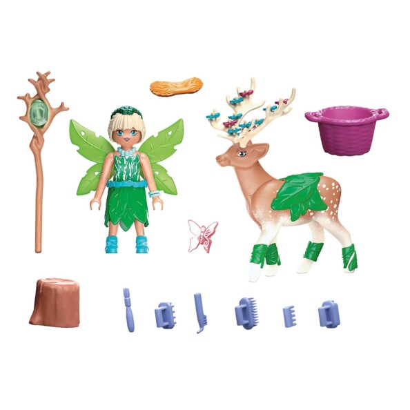 Playmobil Ayuma Bosfee met favoriet dier