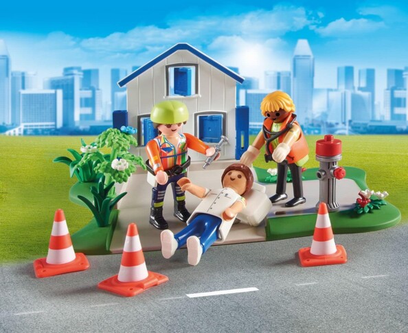 Playmobil My Figures reddingswerkers
