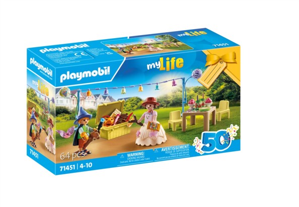 PLAYMOBIL My Life 71451 Kostuumfeest met 2 figuren en verkleedaccessoires