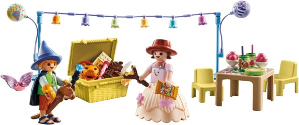 PLAYMOBIL My Life 71451 Kostuumfeest met 2 figuren en verkleedaccessoires