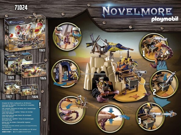 PLAYMOBIL Novelmore Sal'ahari Sands 71024 met reuzenschorpioen