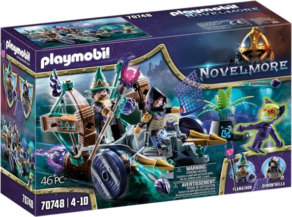 PLAYMOBIL Novelmore Violet Vale Véhicule catapulte 70748
