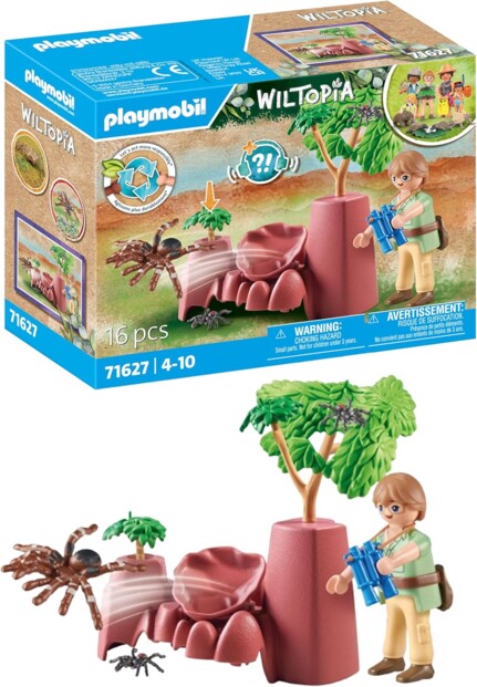 Playmobil Wiltopia  rotsformatie met gigantische spin