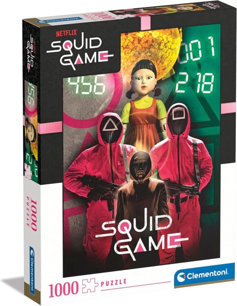 Clementoni Squid Game Netflix puzzel van 1000 stukjes