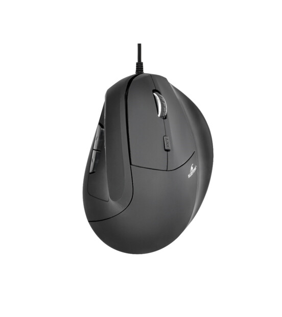 M-W-ERGO ergonomische optische muis met kabel – 7600 dpi