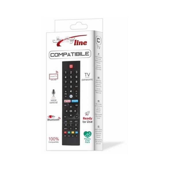 Compatibele Panasonic afstandsbediening IR+BT