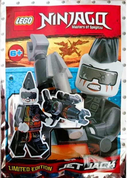 NINJAGO Jet Jack minifiguur in foil pack