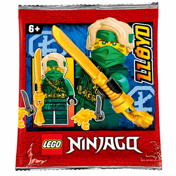 NINJAGO Lloyd met wapens en krabben