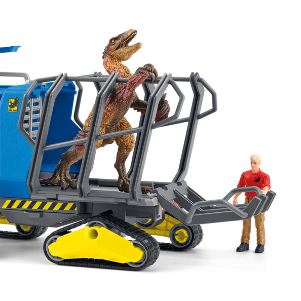 DINOSAURS vangvoertuig met Dakotaraptor en Ranger Flynn