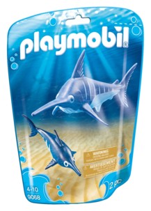 Playmobil 9068 Espadon et son petit (zwaardvis met kleintje)