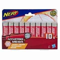 Nerf Mega AccuStrike navulling x 10 (officiële darts)
