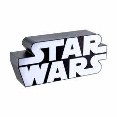 Iconische sfeerverlichting met de Paladone Star Wars Logo Lamp
