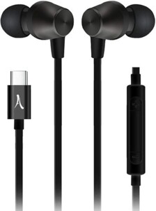 Praktisch luisteren en bellen met de Akashi USB-C bedrade in-ear headset