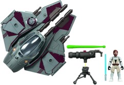 Star Wars sterjager met Jedi-figuur van Obi-Wan Kenobi