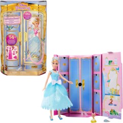 Mattel Disney Assepoester  prinsessenpop met verrassende koninklijke jurken