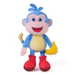 Dora interactieve knuffel Boots 35 cm met banaan