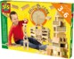 SES Creative Soft Construction Cubes 42 stuks: zachte bouwblokken met houtlook