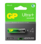 GP Ultra+ AA LR6 alkalinebatterijen x 4