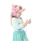 ReTrak Animalz Bunny roze konijnen koptelefoon (3,5 mm)