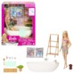 Barbiepop met relaxerende badaccessoires