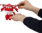 3 figurines robots transformables Super Wings saison 4 Alpha Group