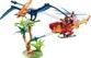 Speelset met helikopter en pteranodon