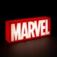 Iconische sfeerverlichting met de Paladone Marvel Logo Lamp