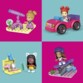 MEGA Construx Barbie Malibu Building Toys Bundle met 5 bouwsets