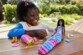 Barbie Familie Brooklyn kampeerset met pop en accessoires