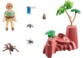 Playmobil Wiltopia  rotsformatie met gigantische spin