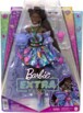 Barbie Extra Chic HHN13 pop met teddyprintjurk