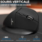 M-W-ERGO ergonomische optische muis met kabel – 7600 dpi