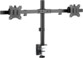 Dubbele monitorhouder voor 2 schermen van 17 tot 32 inch