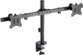 Dubbele monitorhouder voor 2 schermen van 17 tot 32 inch