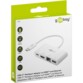 USB-C multiport adapter met HDMI, Gigabit Ethernet, USB-A en USB-C PD