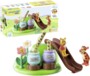 Playmobil 1.2.3 - Winnie l'ourson et Tigrou avec jardin d'abeilles